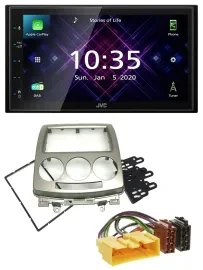 JVC DAB 2DIN MP3 Bluetooth USB Autoradio für Mazda 5 (CR, 2005-2010)