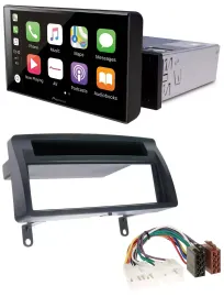 Автомагнитола Pioneer Bluetooth MP3 DAB USB для Toyota Corolla E12 (2003–2008), тёмно-серая