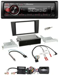 Pioneer Bluetooth USB DAB Lenkrad Autoradio für Audi A4 (2000-2001)