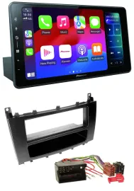 Pioneer Bluetooth DAB MP3 USB Autoradio für Mercedes CLK W209 C-Klasse W203