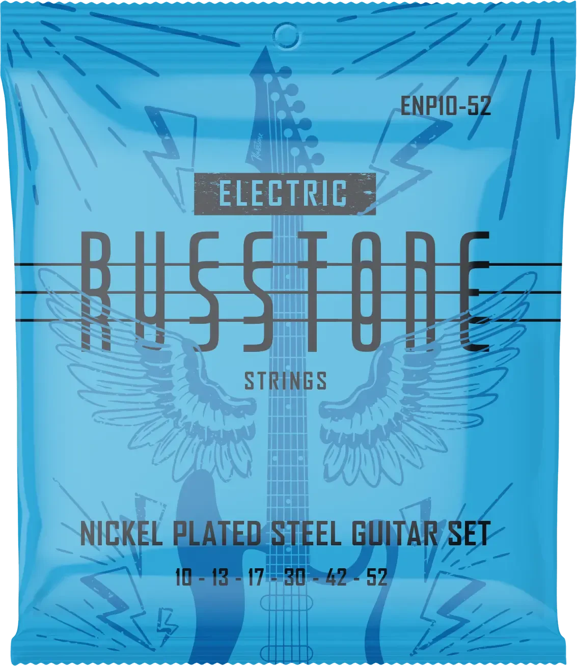 Струны для электрогитары Russtone ENP10-52 Nickel Plated 10-52