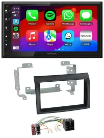 Kenwood MP3 USB DAB 2DIN Bluetooth Autoradio für Citroen Jumper Peugeot Boxer Fi