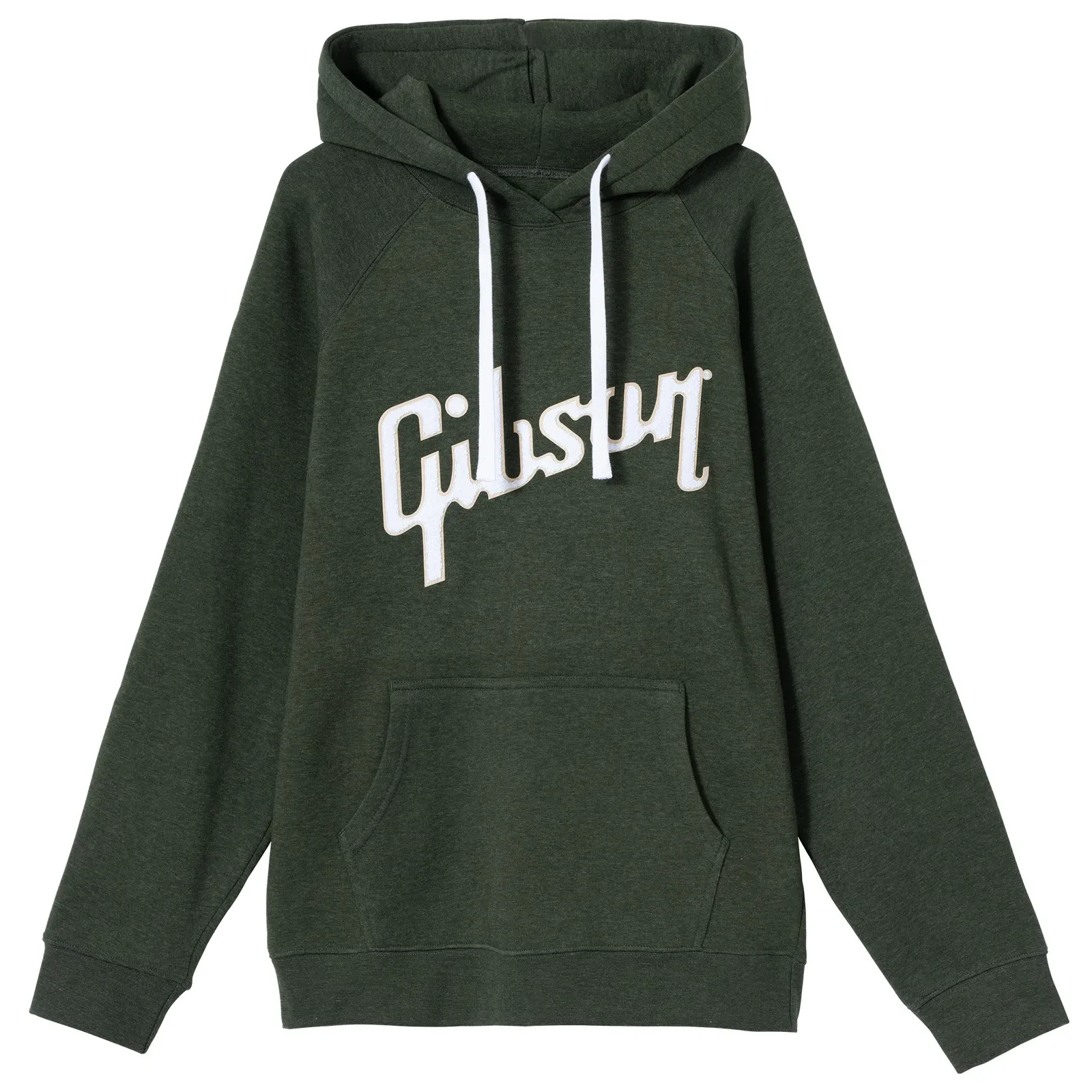 GIBSON Hoodie Chenille Logo Heather  Green 2XL
