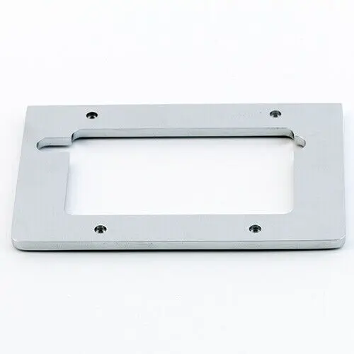 SCHALLER Spacer Plate for Schaller 3D Bridge, 5-String / Chrome (3 mm)