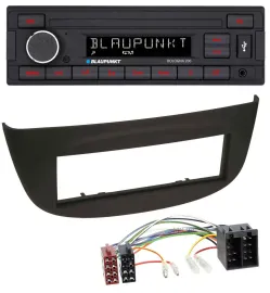 Blaupunkt MP3 AUX USB 1DIN Autoradio für Renault Twingo (07-12) schwarz