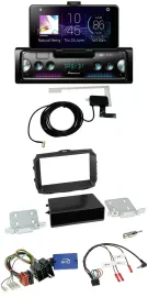 Автомагнитола Pioneer DAB, Bluetooth, USB, поддержка управления с руля, для Alfa Romeo Giulietta (2013–2021)