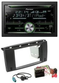 Автомагнитола для Mercedes R‑Class (2006–2012) Pioneer 2 DIN, Bluetooth, DAB, USB, CD, MP3