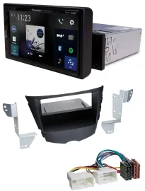 Pioneer DAB MP3 Bluetooth USB Autoradio für Hyundai Veloster (ab 2011)