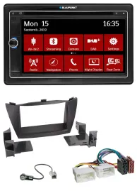 Blaupunkt Bluetooth DAB 2DIN USB DVD MP3 Autoradio für Hyundai Tucson 2010-2015