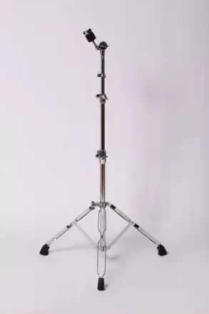 Стойка для тарелок PC Drums & Percussions C-3RO прямая сдвоенные ножки хромированная