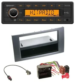 Continental 1DIN USB AUX MP3 Autoradio für Ford Fusion Kuga Transit 05-12 anthra