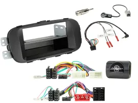 Radioset Lenkradadapter DIN Autoradio für Kia Soul 2014-2019 schwarz