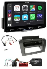 Автомагнитола для Mazda 3 (2003–2009) Alpine Bluetooth USB DAB с поддержкой кнопок на руле