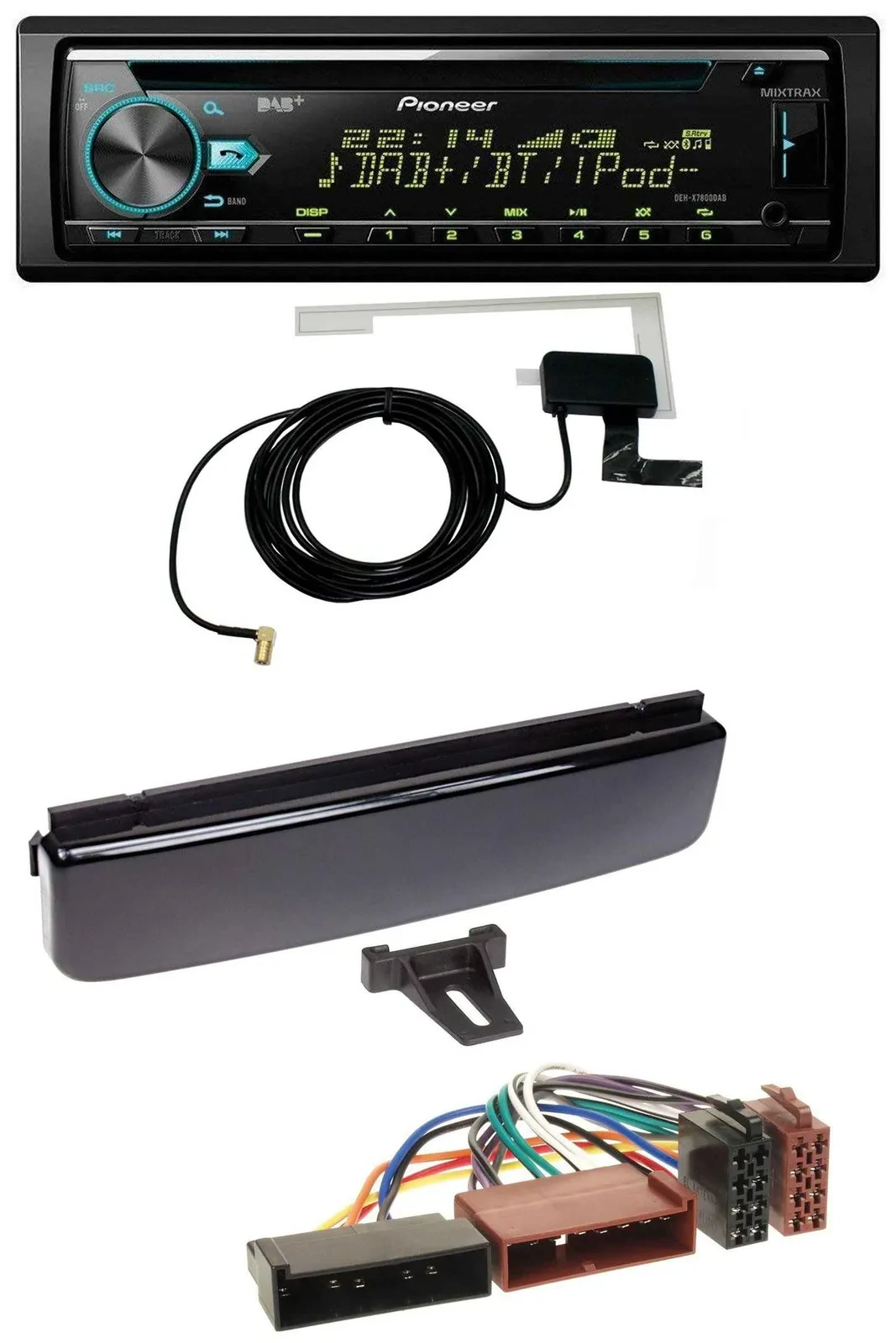 Pioneer MP3 AUX CD USB DAB Autoradio für Ford Cougar Fiesta Focus Mondeo Puma Kl