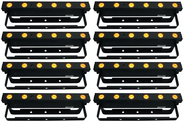 Светодиодный прибор Chauvet DJ EZLink Strip Q6BT ILS RGBA (8 штук)