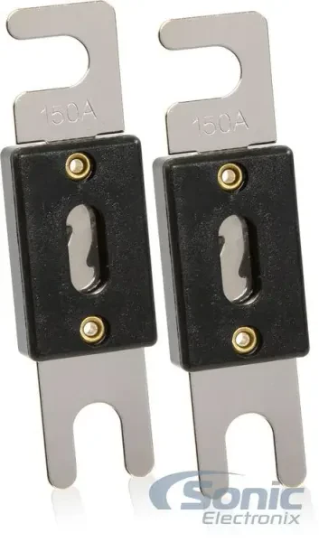 2 Pack of 150 Amp Nickel-Plated ANL Fuse (Belva BANL150)
