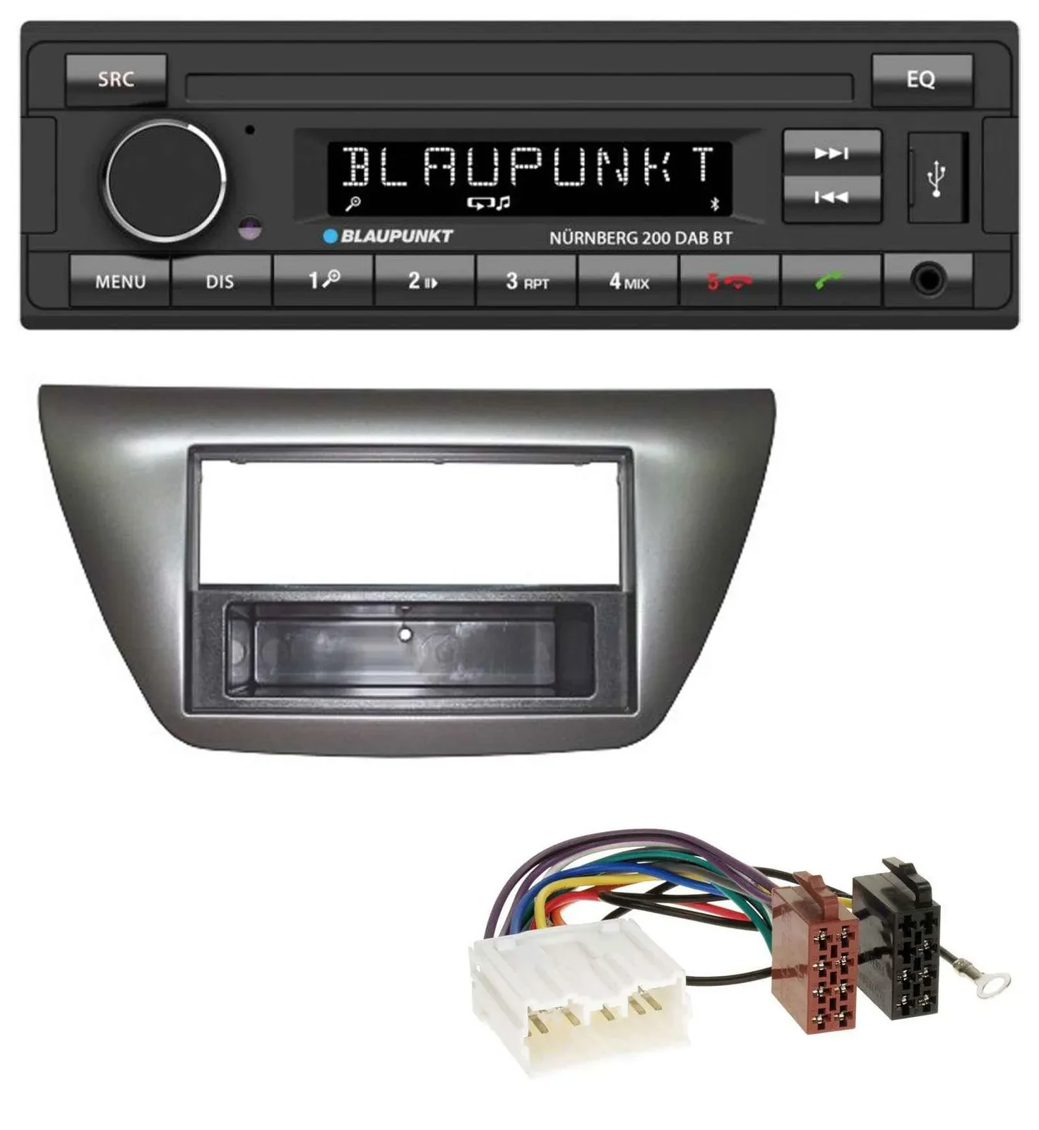 Blaupunkt USB DAB MP3 Bluetooth Autoradio für Mitsubishi Lancer Evo 2004-2008