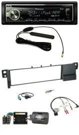 Автомагнитола для BMW 3 Series E46 Pioneer MP3 USB CD DAB Quadlock, поддержка кнопок на руле