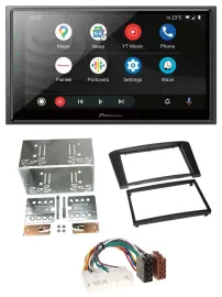 Pioneer USB 2DIN DAB MP3 Bluetooth Autoradio für Toyota Avensis 2003-2009