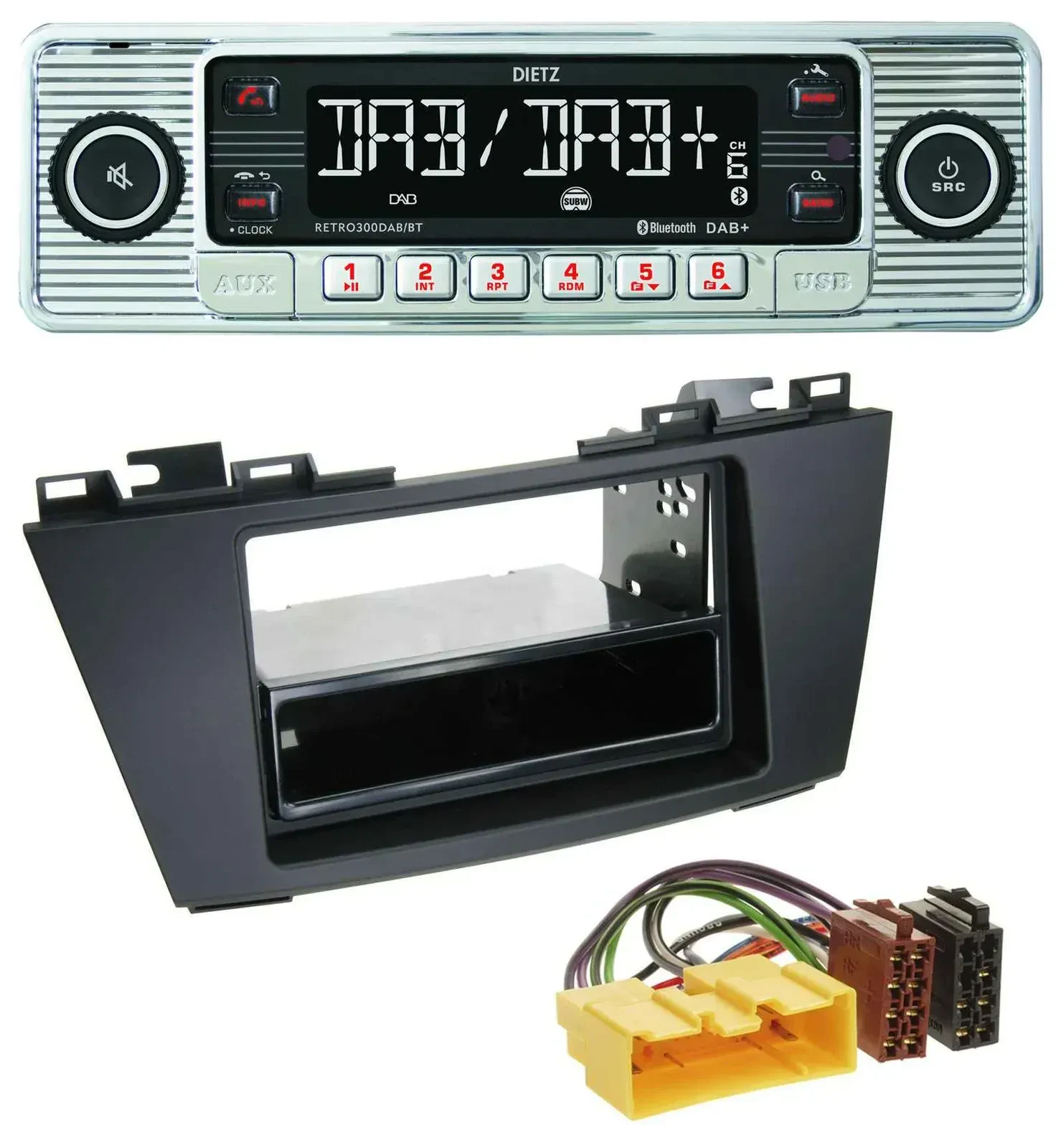 Автомагнитола для Mazda 5 (с 2010) Dietz Bluetooth, DAB, USB, MP3