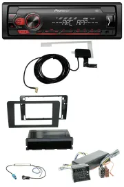 Pioneer 1DIN USB DAB MP3 AUX Autoradio für Audi A3 06-12 8P Symphony Bose Aktivs