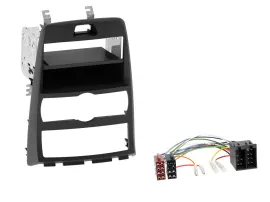 Einbauset DIN Autoradio für Hyundai Genesis BK 10-12 Klimaautomatik