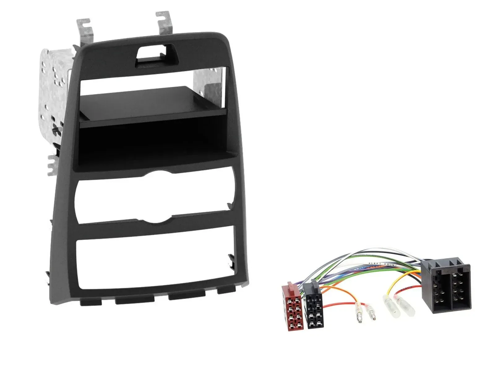 Einbauset DIN Autoradio für Hyundai Genesis BK 10-12 Klimaautomatik