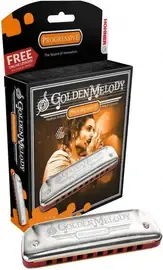 Губная гармошка диатоническая HOHNER Golden Melody 542/20 C (M542016X)