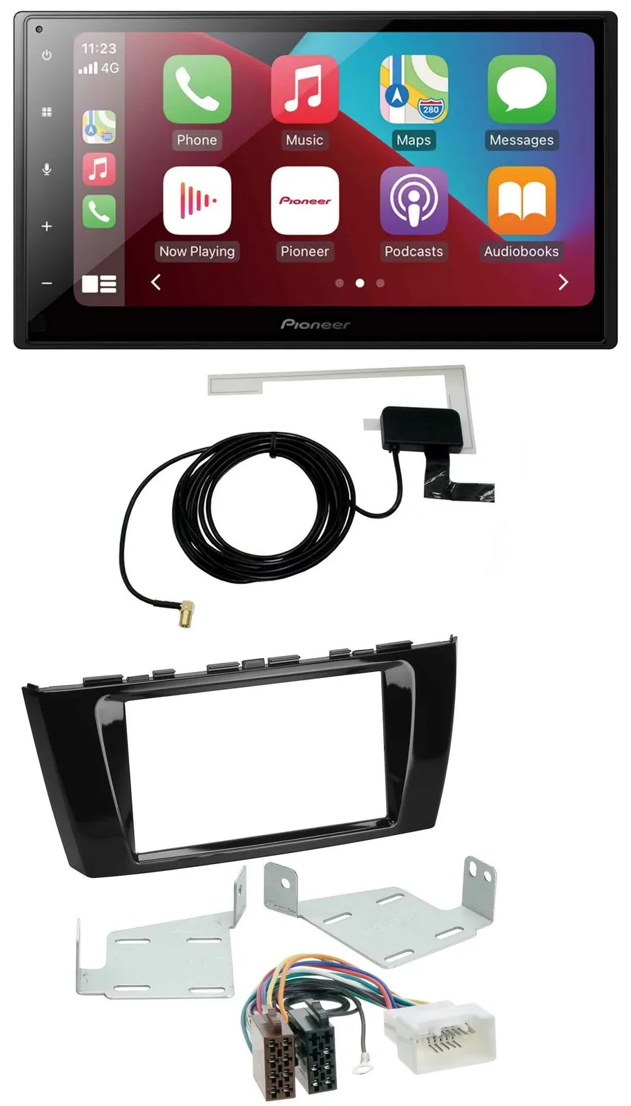 Pioneer USB Bluetooth DAB MP3 2DIN Autoradio für Mitsubishi Mirage SpaceStar ab