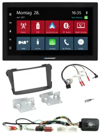 Blaupunkt Lenkrad Bluetooth DAB 2DIN USB Autoradio für Hyundai i40 11-19 AUX USB