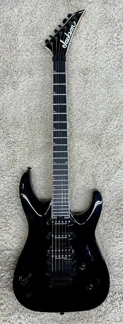 Электрогитара Jackson SLA3 Soloist Pro Plus Series Deep Black с чехлом