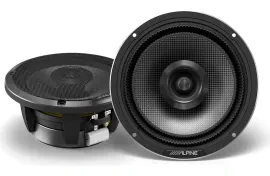 Alpine HDZ-65 200W RMS 6.5” 2-Way Coaxial Car Speakers | Car Audio