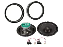 ACV 16,5cm 100Watt 2-Wege Lautsprecher für VW Golf IV V Passat Tür Front Heck Au