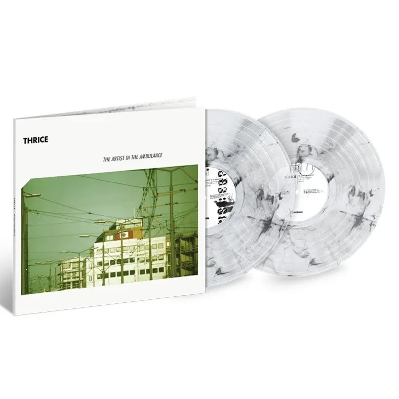 Thrice - The Artist In The Ambulance [Clear w/ Black Smoke Vinyl] NEW Vinyl