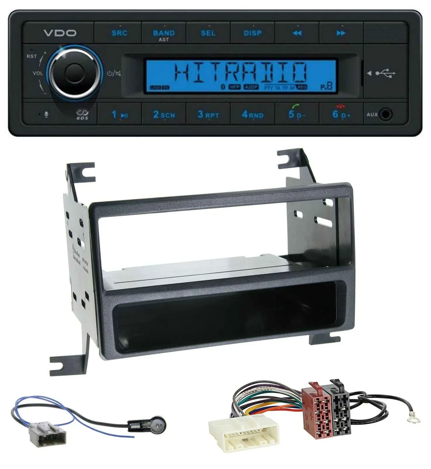 VDO AUX Bluetooth USB MP3 Autoradio für Nissan Juke (J15, 2010-2014)