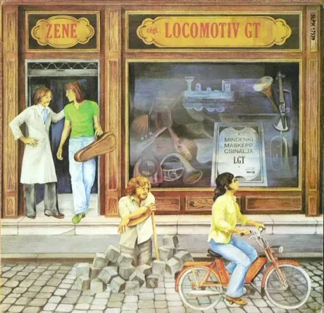 LOCOMOTIV GT - Zene (Mindenki Másképp Csinálja) (LP , Used)