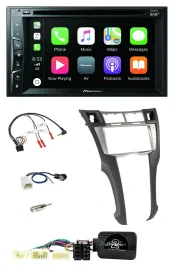 Pioneer Lenkrad USB DVD Bluetooth DAB 2DIN Autoradio für Toyota Yaris 2006-2011