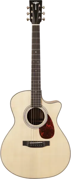 Акустическая гитара Tyma TG-12 Grand Auditorium Cutaway Natural с чехлом