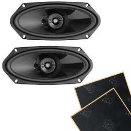 Memphis PRX410 4x10” Power Reference Coaxial Speakers with Sound Damping