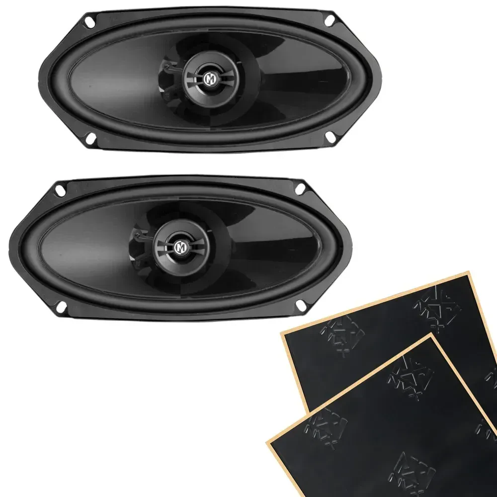 Динамики для автомобиля Memphis PRX410 Power Reference 4x10" коаксиальные с виброизоляцией (набор)