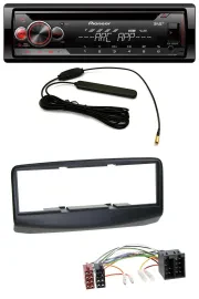 Pioneer CD USB AUX DAB MP3 Autoradio für Fiat Multipla 186 Facelift 2006-2010