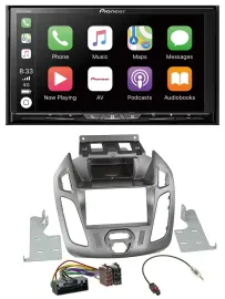 Pioneer 2DIN MP3 USB DAB DVD Bluetooth Autoradio für Ford Transit 2013-2018 ohne