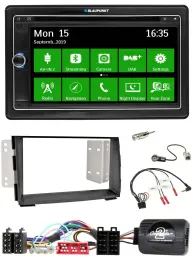 Blaupunkt Bluetooth 2DIN Lenkrad DAB USB TMC Navigation für Kia Venga 2010-2019