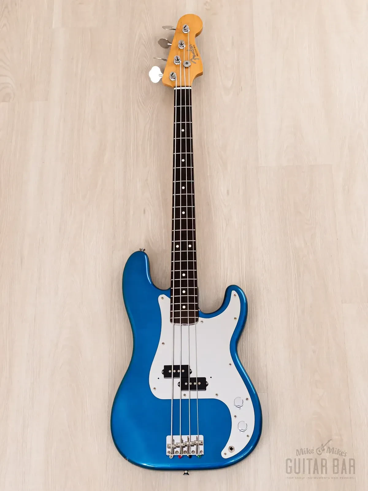 Бас-гитара Fender Precision Bass Order Made Steve Harris Iron Maiden Spec P Lake Placid Blue w/gigbag Japan 1994