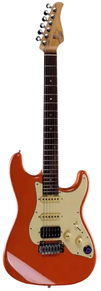 Электрогитара Mooer GTRS P800 Red со встроенным процессором