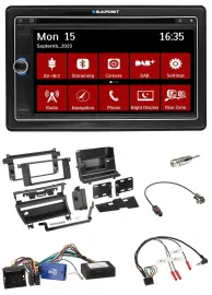 Blaupunkt Lenkrad DAB TMC 2DIN USB Bluetooth Navigation für BMW 3er E46 02-06 1