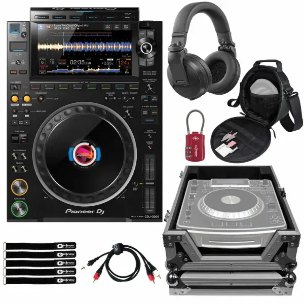 DJ-контроллер с джогом Pioneer CDJ-3000 Black