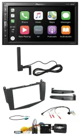 Pioneer USB 2DIN Bluetooth DAB Lenkrad Autoradio für Mercedes C-Klasse 07-11 W20