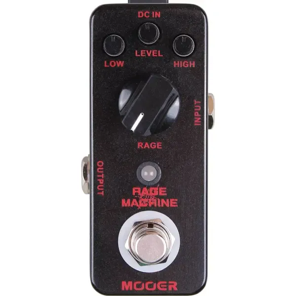 Педаль эффектов для электрогитары Mooer Rage Machine Metal Distortion