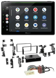 Pioneer 2DIN MP3 USB Bluetooth DAB Autoradio für Nissan Quest Rogue Titan ab 11